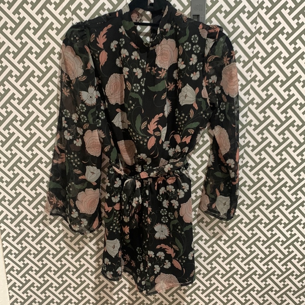 BB Dakota floral romper